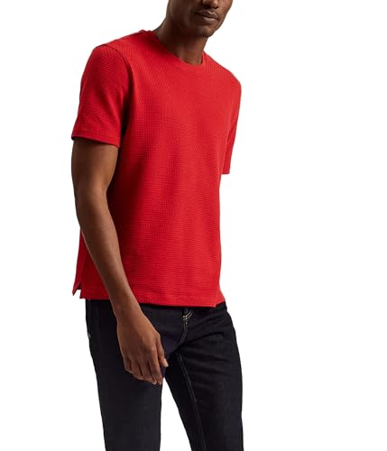 T-shirt Curlys Ted Baker homme en coton haut de gamme pour look casual