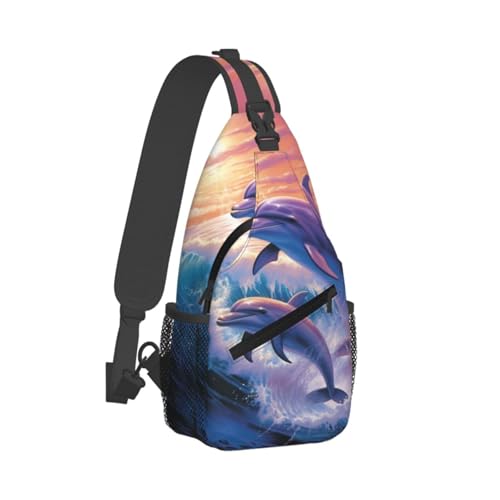 Bolso cruzado para pecho tipo bandolera negro miniatura 2