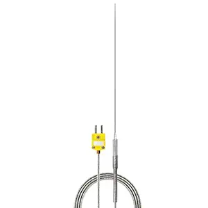 PerfectPrime TL1911SL K-Type Inconel 600 Flexible Thermocouple Temperature Sensor Probes -40~2012�?F, 0.5mm / 150mm