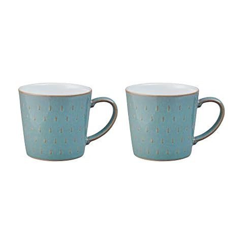 Denby Azure Blue Large Coffee Mug Set Cover
