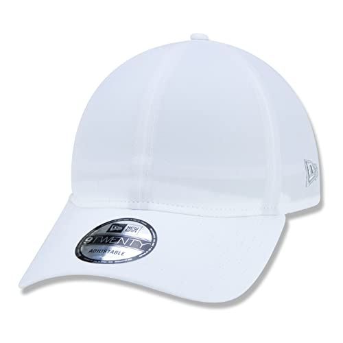 Bone New Era 9TWENTY Performance Aba Curva Branco Aba Curva Strapback Branco