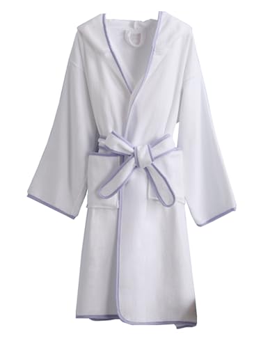 Boys Girls Bathrobe Soft Towel Hooded Robe Kids Cotton Robes Spa Robes Sleepwear for Kids