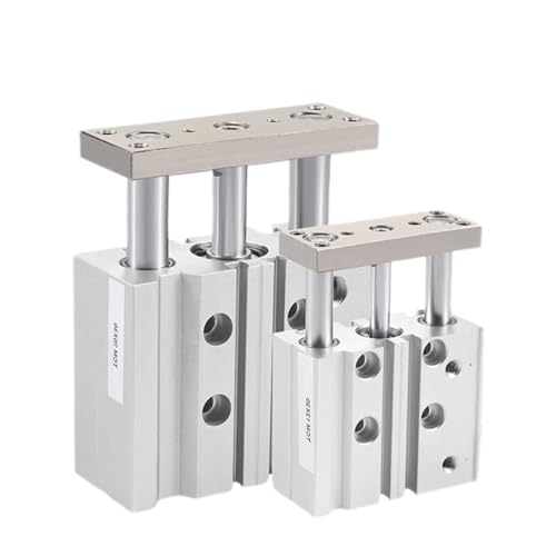 Vérin 3 axes TCM 12 course 250mm avec tige de guidage intégrée