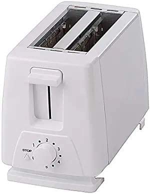 Hovico Toaster 2 Slice,Extra Wide Slot Toasters 2 Slice 6 WHITE Settings and Removable Crumb Tray, Stainless Steel Toasters Breakfast Machine