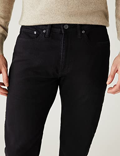 Image of Marks & Spencer Mens Light Wash Mid Rise Slim Fit Jeans