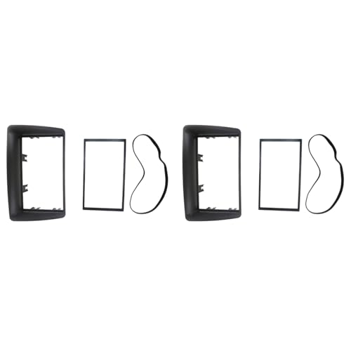 Fascia 2 Din pour Panda 2003-2012 kit cadre de radio tableau de bord x2