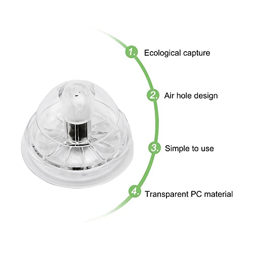 DONGKER Transparent Snail Catcher, Aquarium Snail Trap Snail Box for Aquarium Fish Tank - Image 3