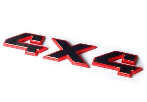 Emblema 3D 4x4 decorativo para lucir en rutas todoterreno con tu camioneta 3500