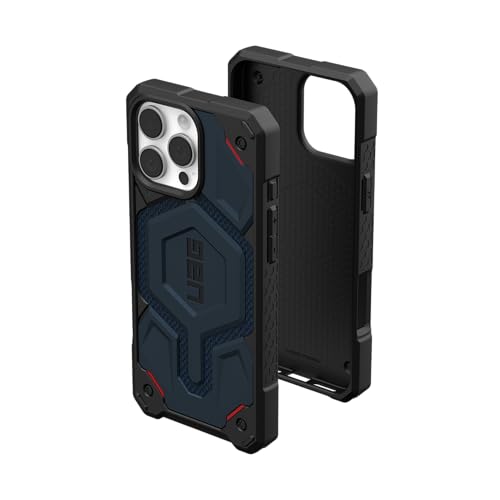 URBAN ARMOR GEAR UAG Designed for iPhone 16 Pro Max Case 6.9' Monarch Pro - Compatible with MagSafe Charging Rugged Heavy Duty Shockproof Anti-Slip Military Grade Protective Cover, Kevlar Mallard
