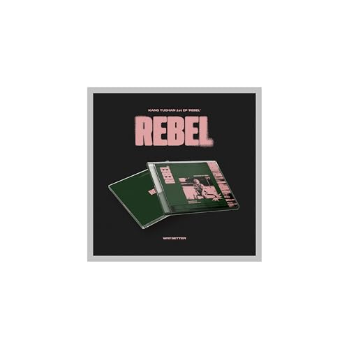 Kang Yuchan REBEL 1st EP Album Case+CD+Booklet+PhotoCard+Tracking Sealed