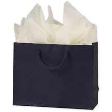EGP Premium Matte Euro-Tote 8 x 4 x 9 Navy, 200 Bags