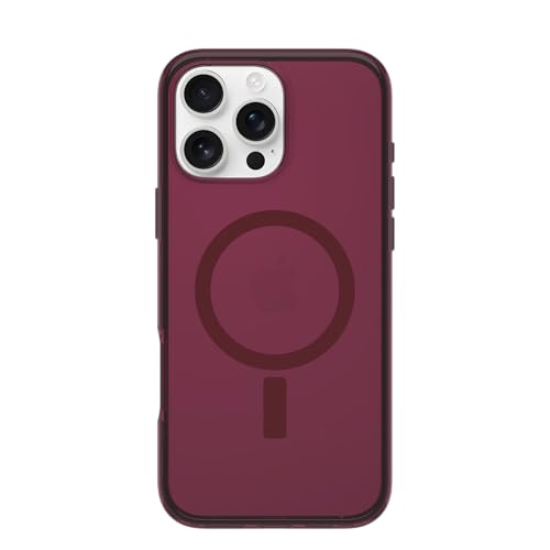 Image of OtterBox iPhone 16 Pro Max Symmetry Series Clear Case - Foxberry Pink - Ultra-Thin, Sleek iPhone Case, Glitter iPhone Case