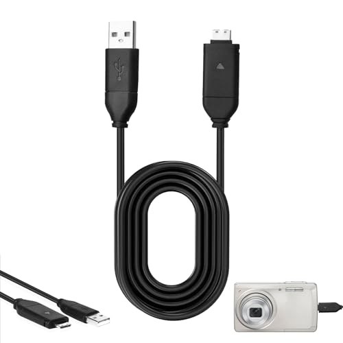 Il pacchetto include: Questo cavo di ricarica per fotocamera digitale da 1,5 metri per fotocamere digitali Samsung è ideale per i fotografi che richiedono un flusso di lavoro efficiente e non vogliono ritardi.
