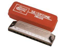 Huang H103F Silvertone Harmonica - Key of F