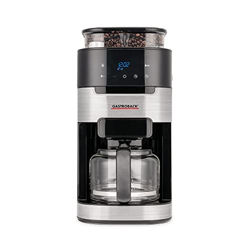 GASTROBACK Grind and Brew Pro Coffee Machine - Perfect for 12 Cups