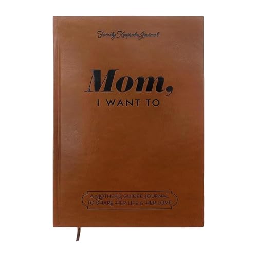 Mamma, voglio ascoltare il tuo libro storie | Raccontami la tua storia, mamma | Copertina rigida con rivestimento in pelle Un diario guidato della mamma per condividere la sua vita e il suo amore