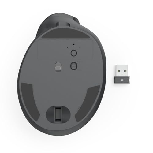 Ratón inalámbrico vertical ergonómico con sensor de 2400 dpi regulable 5