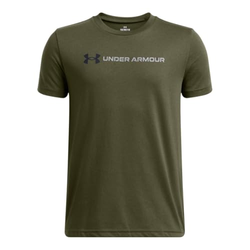 T-Shirt Under Armour Logo Garçon - Haut de Sport Manches Courtes Enfant