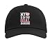 Proud Ice Hockey Goalie Gigi of A Hockey Keeper Gigi Adjustable Printed Baseball Hat, Black