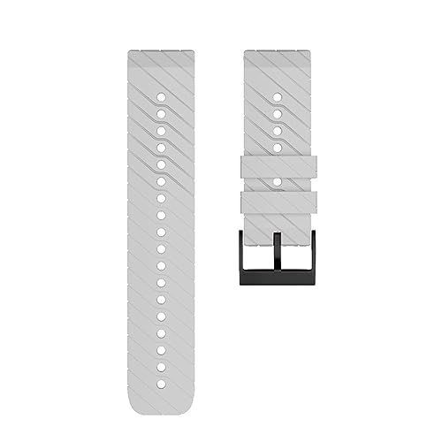 Bracelet silicone SUUNTO 9 Baro blanc M anti irritation pour le sport