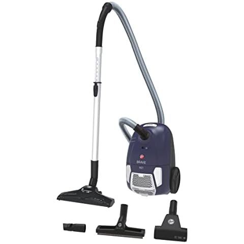 Hoover BRAVE Bodenstaubsauger mit Beutel / Mini-Turbo-PET-Düse Tierhaarentferner Cover
