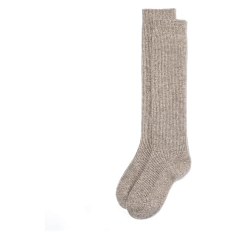 Zaya Knee-High Luxury Wool Socks - Made from Organic Mongolian Sheep Wool, Ideal Gift Cozy Cover