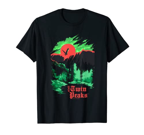 Twin Peaks Transparent Dark Poster Camiseta