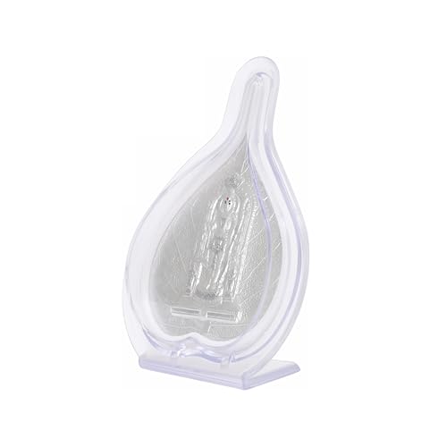 Image of 999 Pure Silver Ramlalla Paan Stand | Pooja Pan for Home Temple, Office & Hall Decor | Luxury Spiritual & Corporate Gift | Tabletop 4.25 inch x 3 inch inch