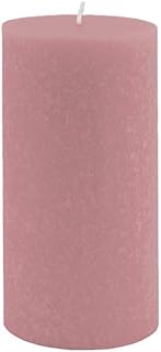 Root Candles Timberline Beeswax Blend Premium Handcrafted Unscented Pillar Candle, 3 x 6-Inch, Dusty Rose