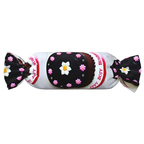 Almohada de Felpa con Diseño de Pastel Chocolate 62 cm
