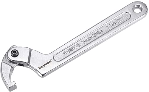Amazon | XYWHPGV Cスパナツール、1 1 / 4-3インチ（32-76mm）クローム