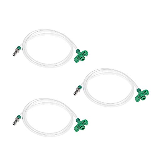 uxcell Air Tube 5cc Glue Adhesive Dispenser Syringes Connector Adapter for Industrial, 3 Pcs