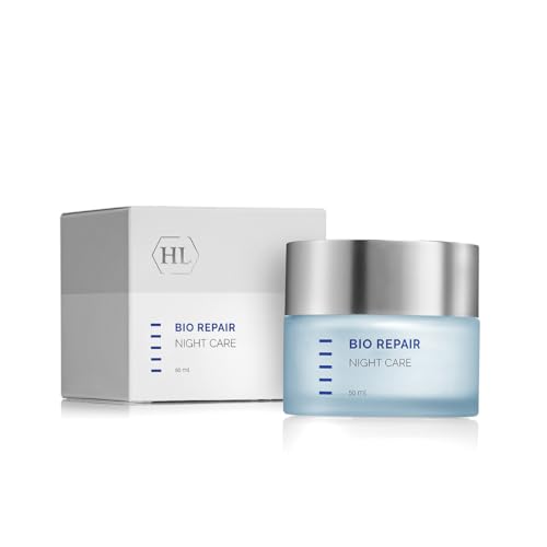 HL Holy Land Cosmetics Bio Repair Night Care with Vitamin E, Collagen and Elastin to Smooth Fine Lines and Wrinkles, 1.7 fl.oz