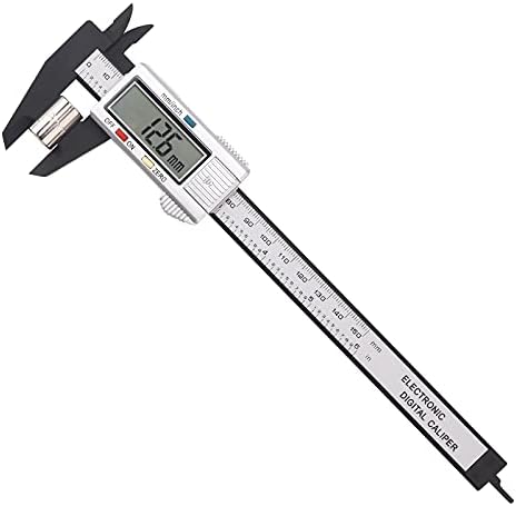 Digital Vernier Caliper,150mm 6 Inch Electronic Micrometer Caliper With Large Lcd Screen,Inch/Metric Conversion,24cm Ruler,Precision Depth Gauge Measuring Tool for DIY,Household