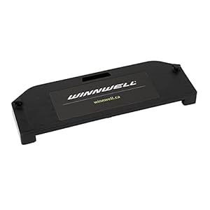 Winnwell Hockey Passer Training Aid – Clamp On Passing & Stick Handling Premium Trainer, Help Improve Puck Control & Shooting with Rubber Rebounder Passing Aid | Equipment Made for Kids & Adults