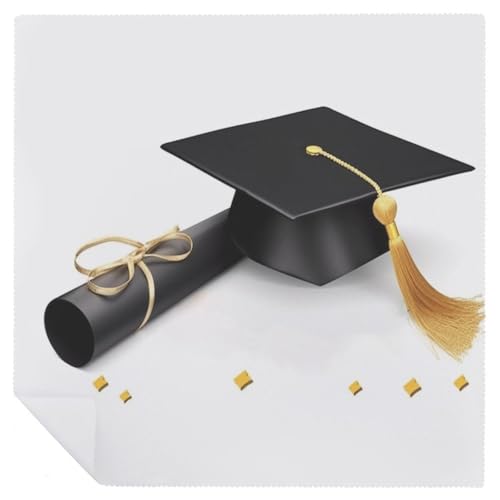 Servilletas de Tela Reutilizables Estampado Graduación 2 Piezas miniatura 6