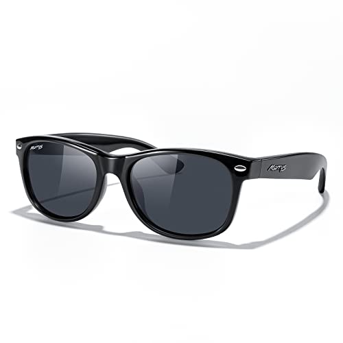 Image of MERRY'S Polarized Unisex Shades Sunglasses for Men and Women Vintage Polarized Sun Glasses Mirror Lens
