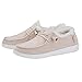 Hey Dude Women's Wendy Corduroy Cream, Size 8