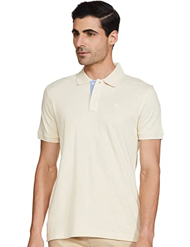 Image of Arrow Men's Solid Regular Fit Polo Shirt