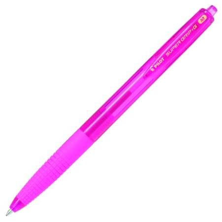 Pilot boligrafo supergrip g Rosa -12u-