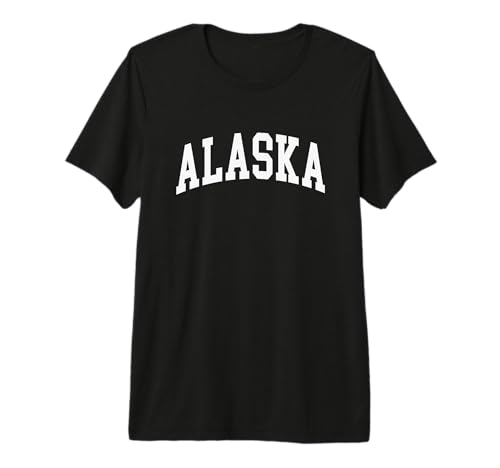 Alaska - Throwback Design - Classic Premium T-Shirt
