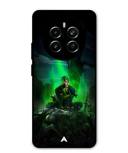 Image of Premium Anime 1 Case for Realme Narzo 70 Pro (Glossy Finish) Soft-Touch Metal TPU Back Cover, Shockproof, Designer, Aesthetic Mobile Phone Case