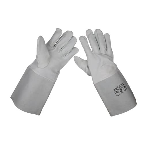Sealey SSP142 Welding Gauntlets, White