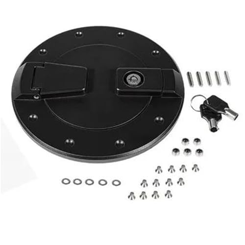 Trappe réservoir Hummer H2 en aluminium usiné haute résistance noir satiné