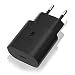 Produktbild Schnellladegerät für Samsung 25W USB C Ladegerät für für Samsung Galaxy S22/S21 Ultra/S21+/S20/Note20/S10/S9/Note20, USB C Netzteil Stecker Power Adapter PD3.0 & PPS Charger Ladestecker - Schwarz