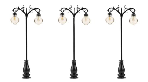 Réverbère de parc double Faller 180107 illumine vos scènes de nuit H0