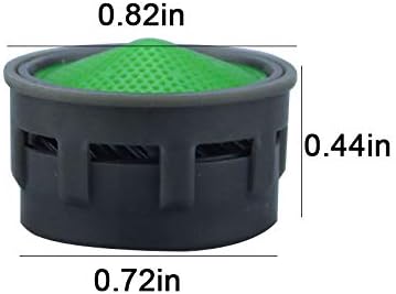 Miniatura 4 de WINBOB 5PCS Grifo Aireador Piezas de Repuesto Flujo Retrictor Inserto Reemplazo Grifo Aireadores