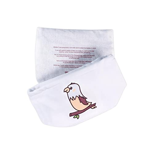 Image of Organic Natural Cotton Baby Flaxseed Heating Pad for Newborn Portable Microwavable GOTS Certified Infant Toddler Tummy Relief Belt
