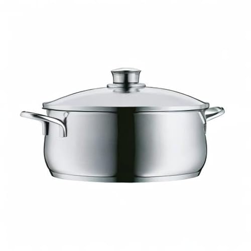 Foto von WMF Diadem Plus Topfset Induktion 5-teilig, Kochtopf Set mit Glasdeckel, Cromargan Edelstahl poliert, Induktions Töpfe Set unbeschichtet