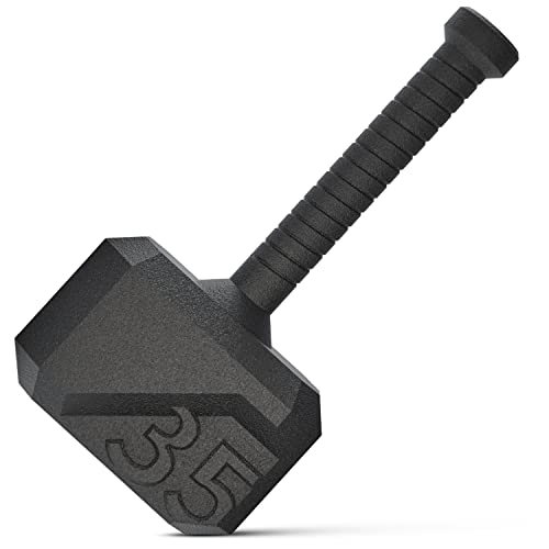 Tribe WOD Hammer Kettlebell 16kg - Equipo de entrenamiento cruzado para la construcción de músculos, cardio fitness, pesas para mujeres y hombres | Pesas rusas para entrenamiento de fuerza